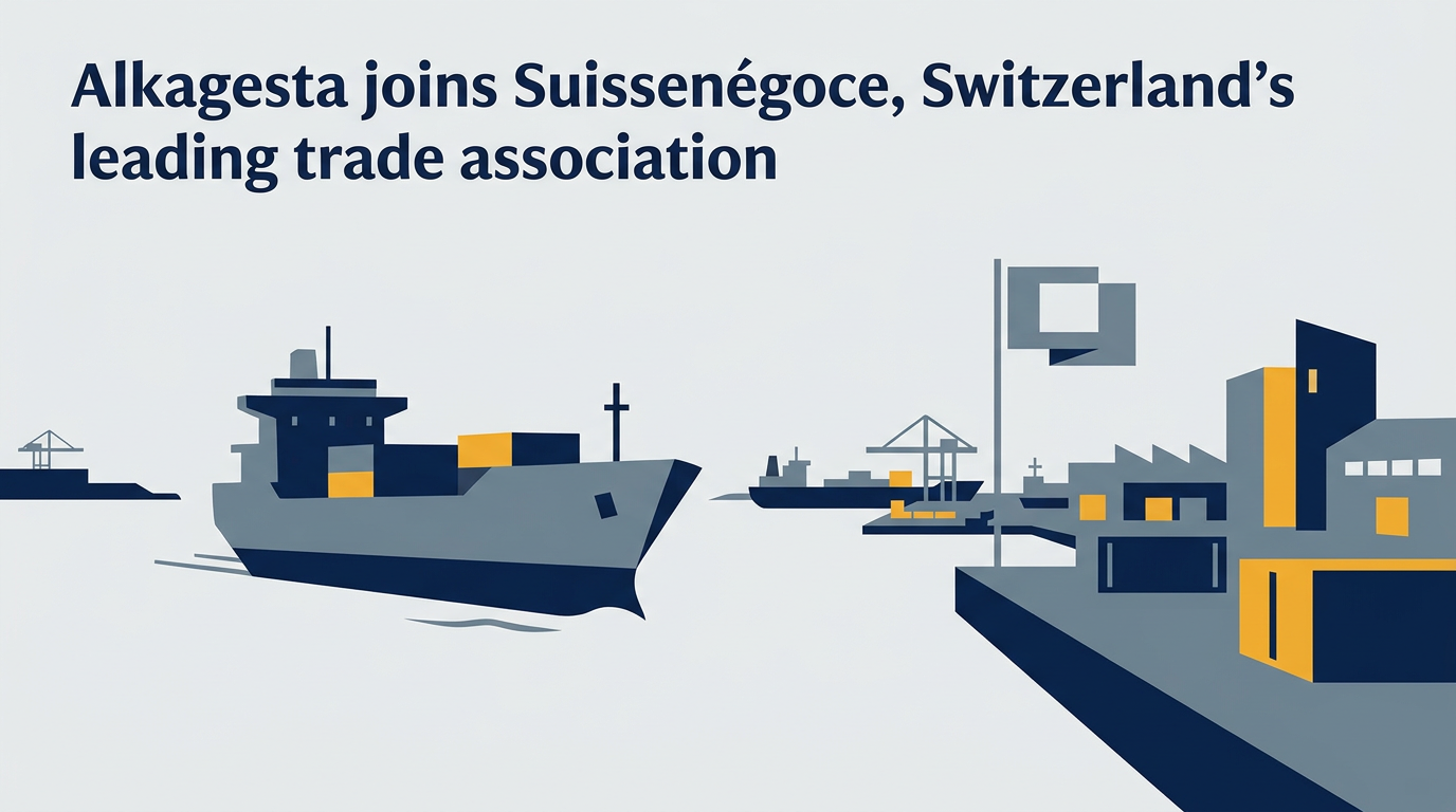 Alkagesta joins Suissenégoce, Switzerland's leading trade association